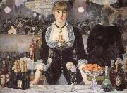 Edouard Manet The bar on the Folies-Bergere Sweden oil painting artist